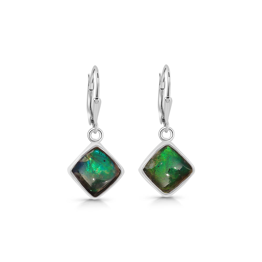 Ammolite Earring-(AML-E-10)